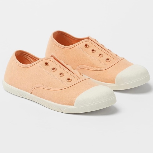NWT ZARA COTTON SNEAKER - Picture 5 of 8